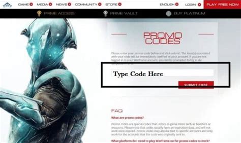 Warframe Promo Codes Glyph Weapon And Booster 2023