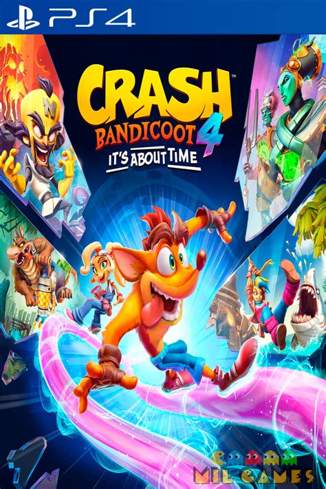 Crash Bandicoot 4 Its About Time Mil Games Venda De Jogos Em Mídia