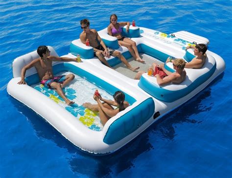 Blue Lagoon Big Inflatable Floating Island