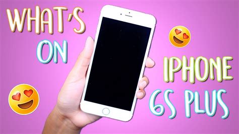 Whats On My Iphone 6s Plus Rose Gold Youtube
