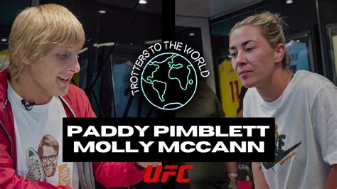 Paddy Pimblett And Molly Mccann Visit The Penthouse Ahead Of Ufc London Trotters Jewellers Youtube