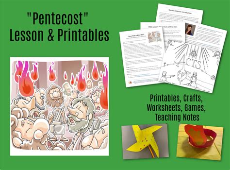 Pentecost Sunday School Lesson For Kids
