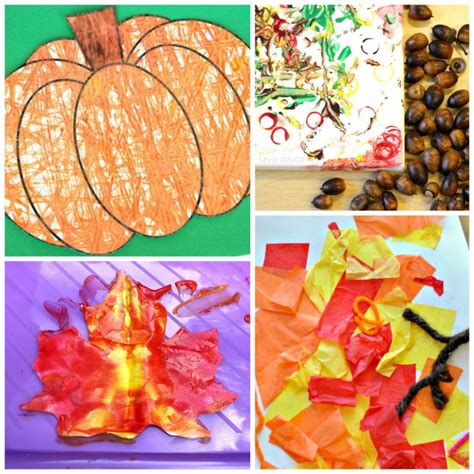 Fall Process Art For Kids What Can We Do With Paper And Glue