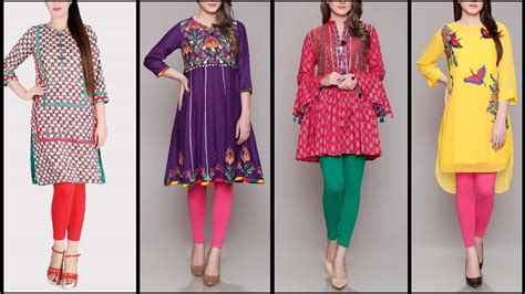 New Style Top Beautiful Kurta / Kurti Designs for Girls ...