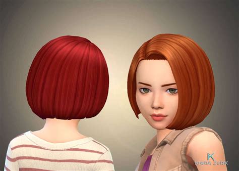 Gaby Hairstyle Kg Mystufforigin Sims 4 Hairs