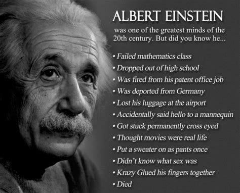Albert Einstein Facts Rfunny