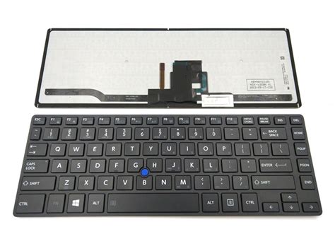 Genuine Backlit Keyboard For Toshiba Tecra Z40 Laptop With Pointing
