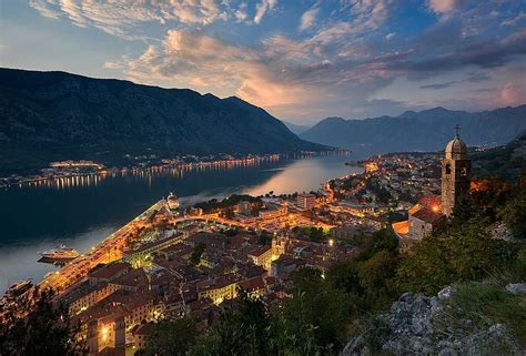 Landscape River Town Montenegro Towns Hd Wallpaper Peakpx