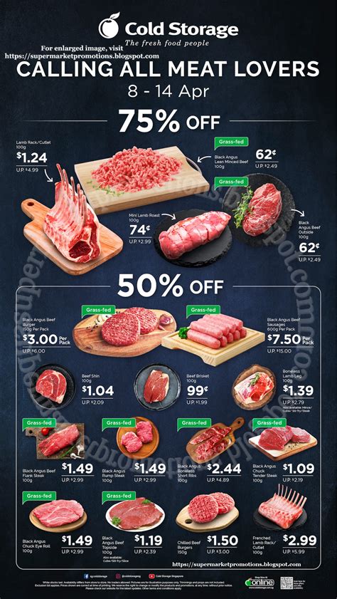 Cold Storage Meat Lovers Deal April Supermarket Promotions