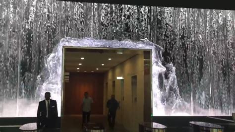 Salesforce Unveils Amazing Lobby Video Wall Display At Sf Headquarters