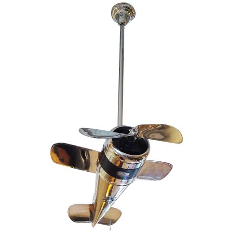 Get free shipping on qualified art deco ceiling fans with lights or buy online pick up in store today in the lighting department. Art Deco Airplane Ceiling Fan at 1stdibs
