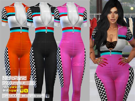 99 Jumpsuit For The Sims 4