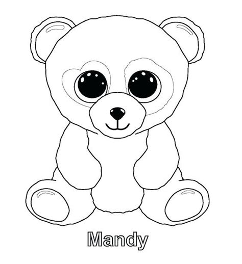 Ty Beanie Boos Coloring Pages at GetColorings.com | Free printable