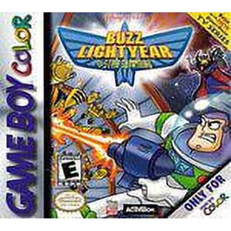 Disneypixar Buzz Lightyear Of Star Command Nintendo Gameboy Color
