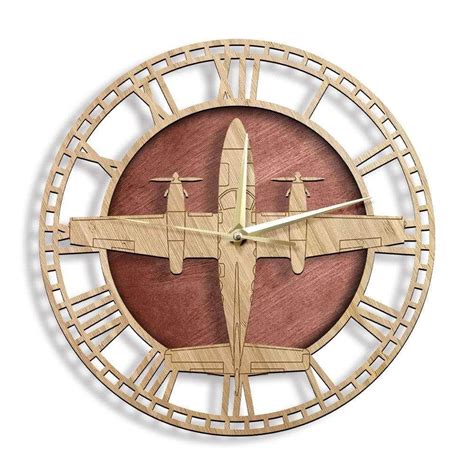 Cessna 425 Conquest I Wooden Wall Clock Wall Clock Wooden Wall Clock