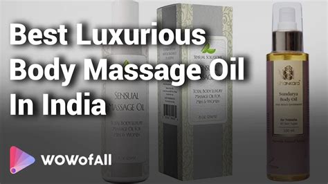 Best Luxurious Body Massage Oil In India Complete List With Features Price Range And Details