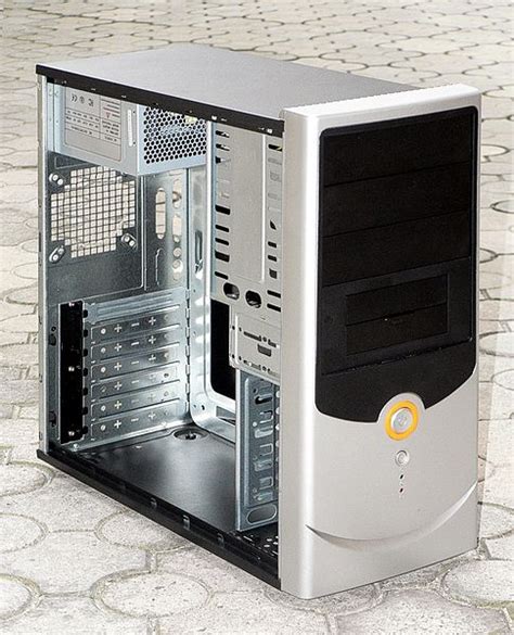 Open frame racks allow for more airflow and space while enclosed racks enhance security. File:Case miditower.jpg - Wikimedia Commons