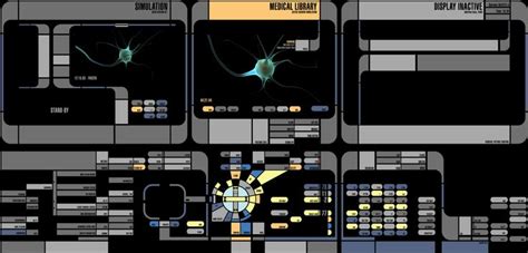 Lcars Medical Simulation 6x2 By Mpegernie On Deviantart Star Trek