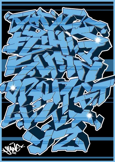 Printable Graffiti Letters