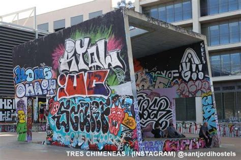 Best Graffiti Spots In Barcelona Sant Jordi Hostels