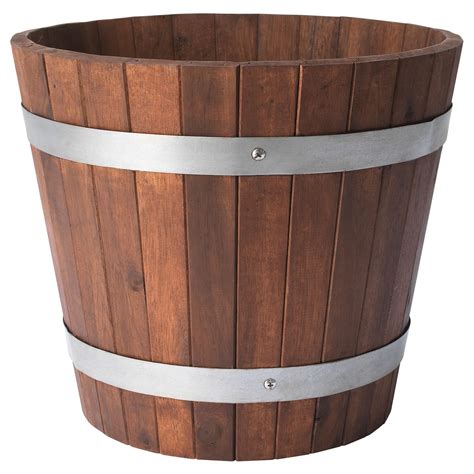 These particular planters have a low frequency of there is an overflow hole, so the extra water simply drains away. IKEA - OGENMELON Plant pot | Potted plants, Potted plants ...
