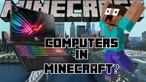 Computers In Minecraftminecraft Devices Mod Youtube