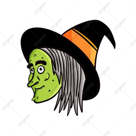 Ugly Witch Png Transparent Halloween Witch Face Green Ugly Cartoon