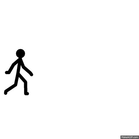 Walking Stickman On Make A 