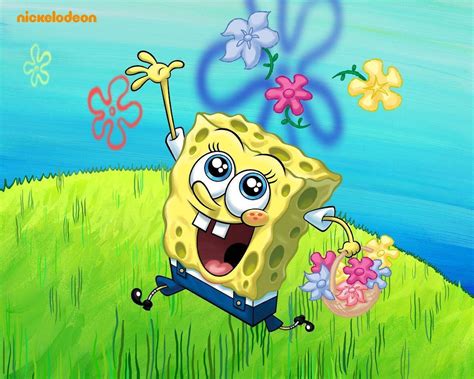 Download Spongebob Squarepants Big Smile Wallpaper