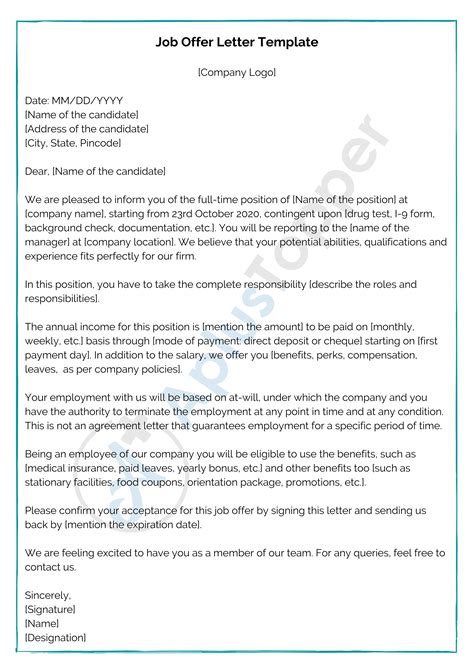 How To Write Job Offer Counter Letter