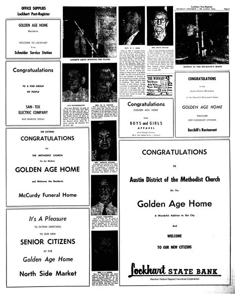 Our Legacy of Care: The History of Golden Age Home in Lockhart