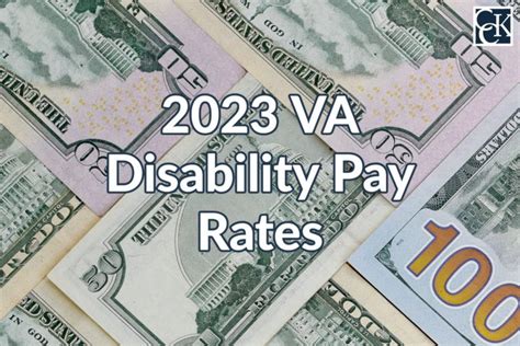 2023 Va Disability Pay Rates And Cost Of Living Adjustment Cck Law