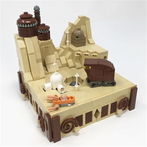 New Moc Tiny Tatooine This Micro Build Combines Some Of My Favorite