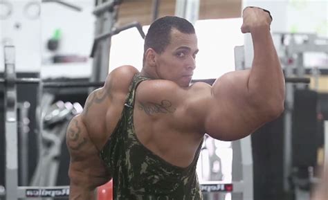 Hulk Muscle Man Romario Dos Santos Alves Says Stimulants Almost Cost His Life And Limbs Video