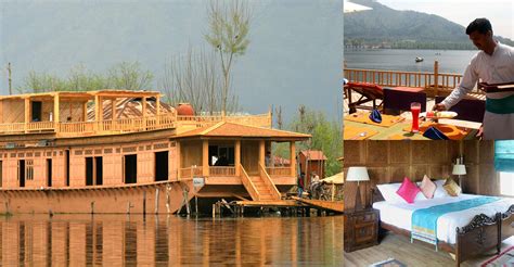 Dal Lake Luxury Houseboat In Srinagar Kashmir Sukoon Houseboat