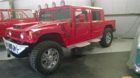 Buy Used 1996 H1 Hummer Beautiful Red In San Diego California