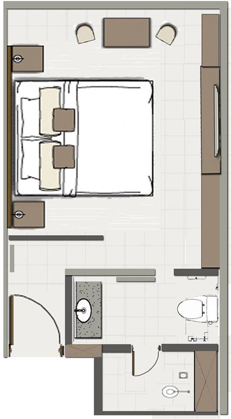 Hotel Room Plans And Layouts