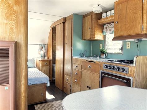 Take A Look Inside This Restored 1959 Oasis Travel Trailer Vintage