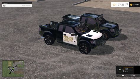 F150 Raptor Police Interseptor V10 Farming Simulator 19 17 22 Mods