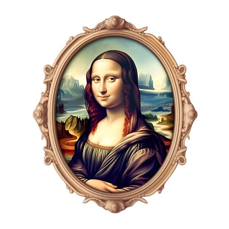 Mona Lisa Painting Clipart Ai Generated 29202388 Png