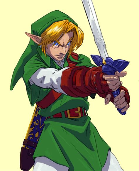 Oot Link Legend Of Zelda Zelda Art