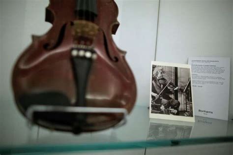 Einsteins Violin Fetches Over 500000 At New York Auction