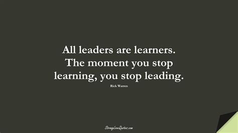 33 Quotes About Learning Work Leadership Business Strong Love Quotes