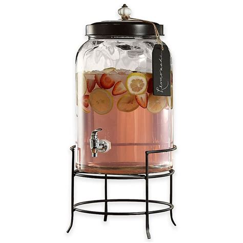 Style Setter Franklin 3 Gallon Beverage Dispenser With Stand Bed Bath And Beyond In 2020 Drink