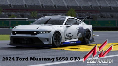 Assetto Corsa Daytona Road Ford Mustang S Gt Mod Youtube