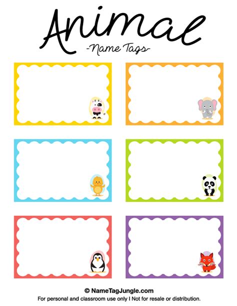 Free Printable Kindergarten Cubbie Name Cards
