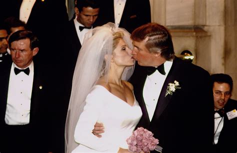 Donald Trump And Marla Maples The White Wedding Photo 1