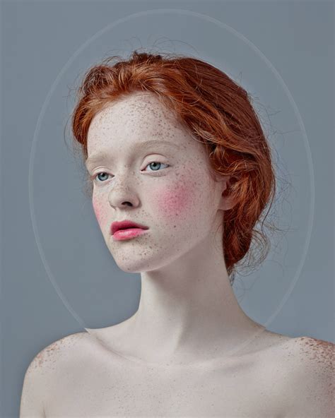 Kristina Varaksina Red Hair Photographer Photo Portrait Female Portrait Portrait Drawing