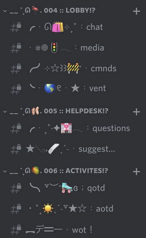 Cute Discord Templates