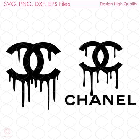 Chanel Dripping Logo Svg Chanel Logo Svg Chanel Dripping S Inspire